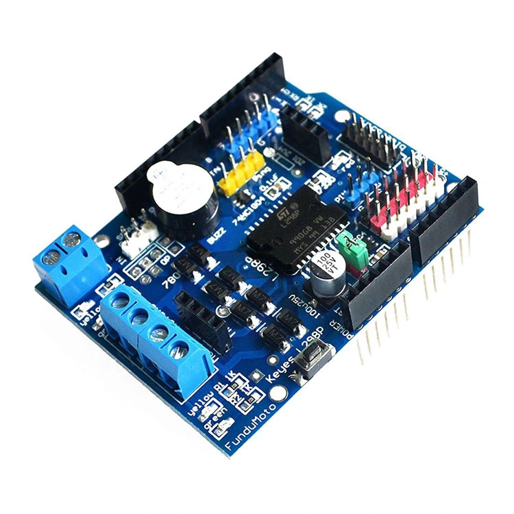 L298p Motor Driver Module H-Bridge Drive Shield Expansion Board High-Power DC Stepper Motor Controller for Arduino